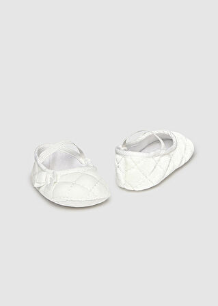 Mayoral Krem Kadife Bebek Ayakkabı 9964