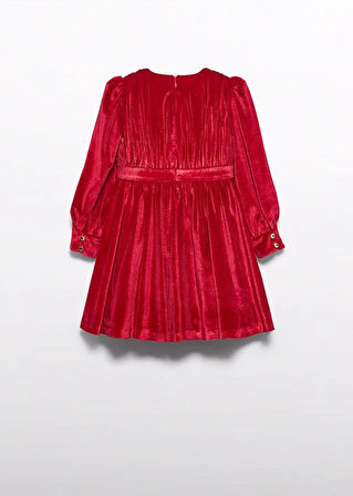 Mayoral Abel&Lula Kız Çocuk Kadife Elbise