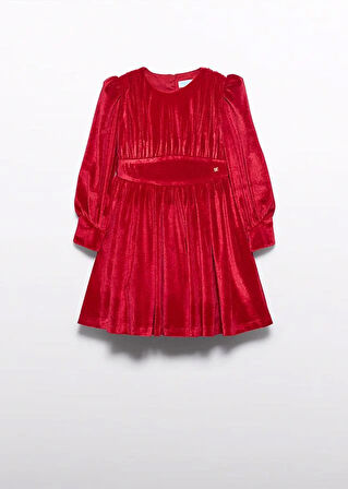 Mayoral Abel&Lula Kız Çocuk Kadife Elbise