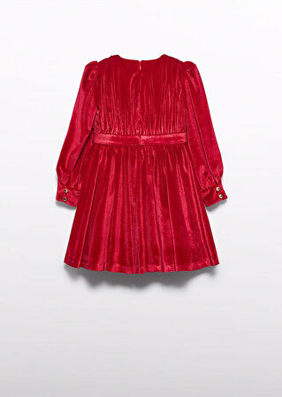 Mayoral Abel&Lula Kız Çocuk Kadife Elbise