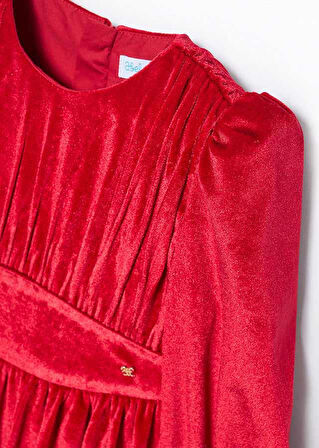 Mayoral Abel&Lula Kız Çocuk Kadife Elbise