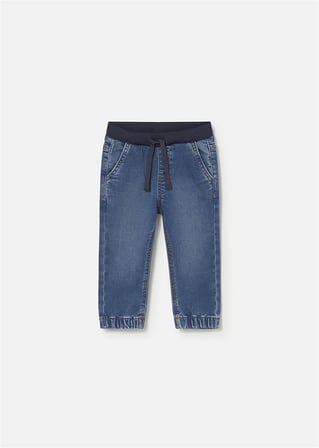 Mayoral Erkek Bebek Yumuşak Denim Pantolon Lacivert 1520