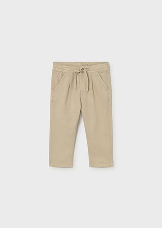 Mayoral Erkek Bebek Keten Pantolon Bej - 01523