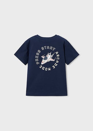 Mayoral Erkek Çocuk 2'li T-shirt Takım Kırmızı-Lacivert - 03063