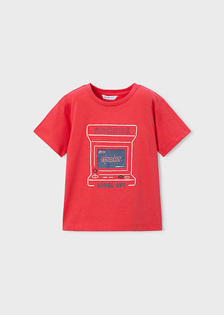 Mayoral Erkek Çocuk 2'li T-shirt Takım Kırmızı-Lacivert - 03063