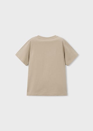 Mayoral Erkek Çocuk Baskılı T-shirt Kahverengi - 3064