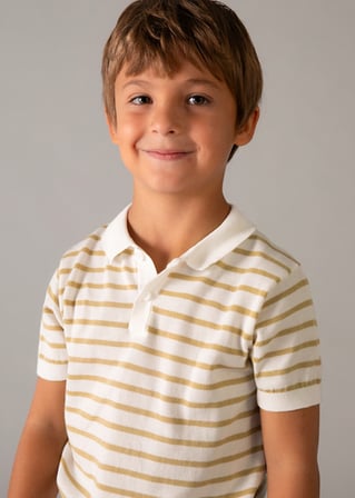 Mayoral Erkek Çocuk Polo T-shirt Kahve - 03106