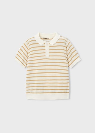 Mayoral Erkek Çocuk Polo T-shirt Kahve - 03106