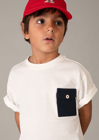 Mayoral Erkek Çocuk 3 Parça Şort T-shirt Takım Lacivert - 03601