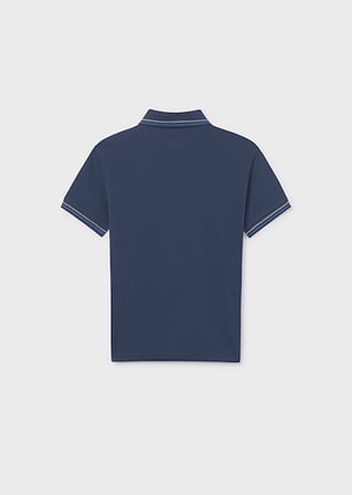 Mayoral Erkek Çocuk Cep Detaylı Polo T-shirt Lacivert - 06164