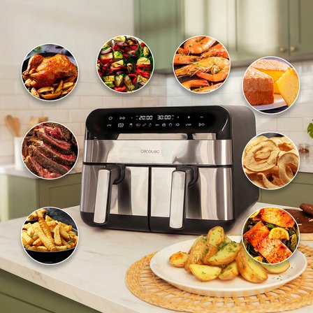 Cecotec Cecofry Advance 9000 Full Inox Airfryer Yağsız Fritöz