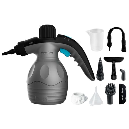 HydroSteam 1030 Active El Tipi Buharlı Temizleyici | 1000 W, 3 Bar, 30 g/dk Buhar, 350 ml Hazne, 9 Aksesuar