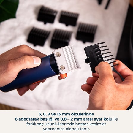 Precisioncare Expert Kablosuz Saç Tıraş Makinesi | Hassas Kesim