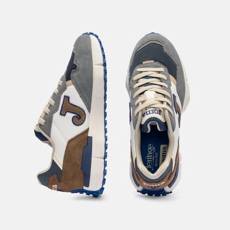 Joma C.1992 Erkek Günlük Spor Ayakkabı Beyaz Kahve Gri C1992S2622