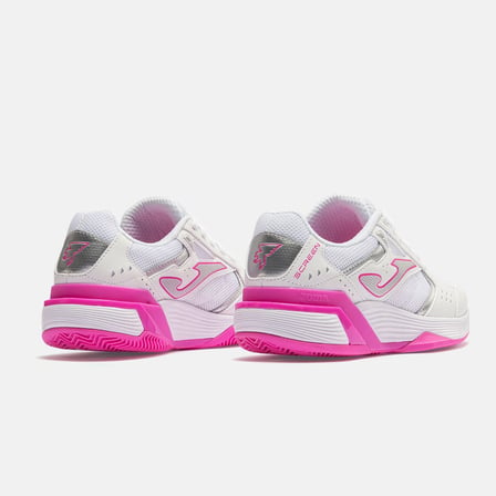 Joma BSCRLS2602 Screen Lady 26 Kadın Salon Spor Ayakkabısı - Beyaz/Pembe