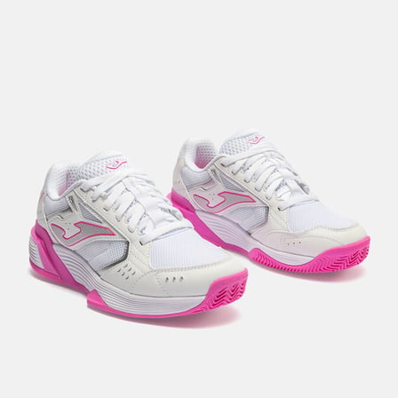 Joma BSCRLS2602 Screen Lady 26 Kadın Salon Spor Ayakkabısı - Beyaz/Pembe
