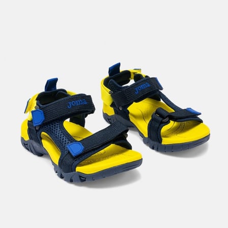 Joma SCLIJS2608V Çocuk Sandalet - Sarı/Lacivert