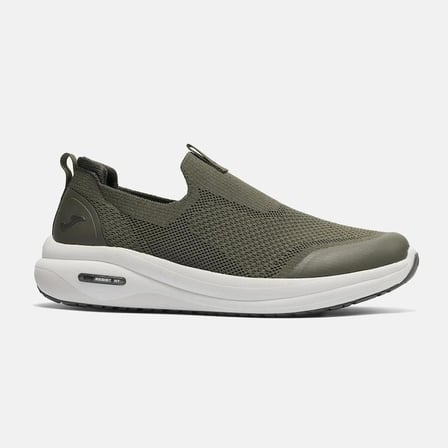 Joma CLACES2623 Laceless Erkek Günlük Spor Ayakkabısı - Haki/Beyaz