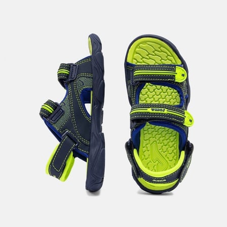 Joma SOCEJS2633V Çocuk Sandalet - Lacivert/Sarı