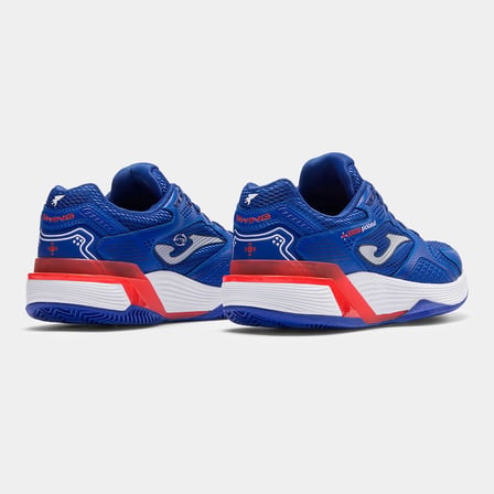 Joma PSWIS2604 Swing 26 Toprak Kort Unisex Tenis ve Pickleball Ayakkabısı Mavi/Beyaz