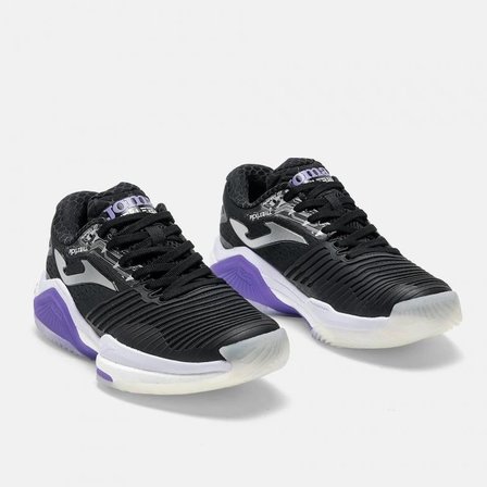 Joma PICKLS2601 Picklet Sert Kort Kadın Tenis ve Pickleball Ayakkabısı Siyah/Mor