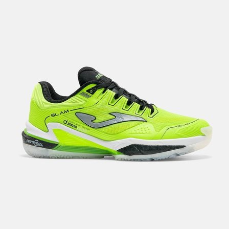 Joma TSLAMS2615OM Slam Toprak Kort Erkek Padel Ayakkabısı Neon Yeşili/Beyaz