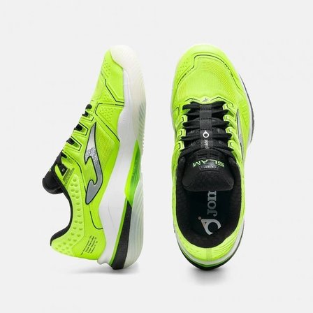 Joma TSLAMS2615OM Slam Toprak Kort Erkek Padel Ayakkabısı Neon Yeşili/Beyaz
