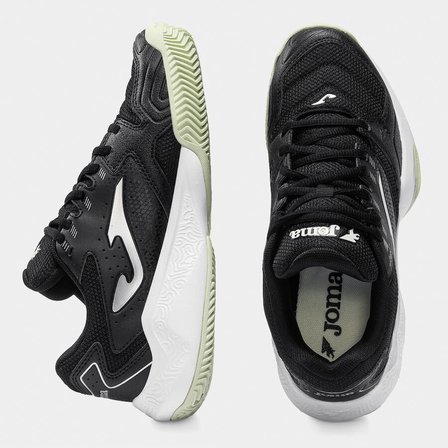 Joma TM10LS2601C Master 1000 Kadın Toprak Kort Tenis Padel Ayakkabısı Siyah