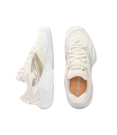 Joma TM10LS2625C Master 1000 Toprak Kort Kadın Padel & Tenis Ayakkabısı Bej
