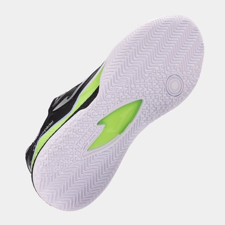 Joma TSPILS2601OM Spin Lady Toprak Kort Kadın Padel Ayakkabısı Siyah/Lime
