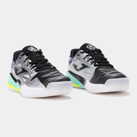 Joma TSPINS2612OM Spin Toprak Kort Erkek Padel Ayakkabısı Gri/Sarı