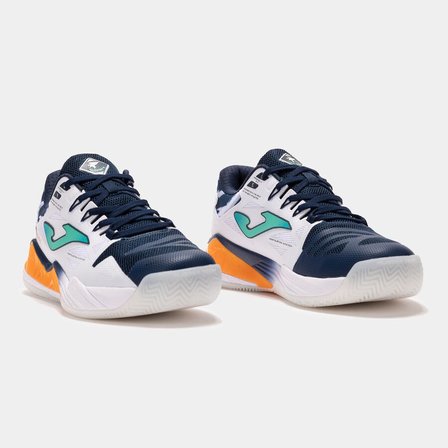 Joma TSPINS2632OM Spin Erkek Padel Ayakkabısı Beyaz/Lacivert