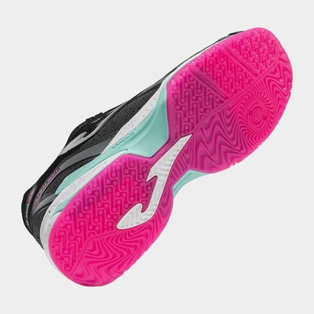Joma TULLS2601OM Ultra Light Lady Toprak Kort Tenis & Padel Kadın Ayakkabısı - Siyah/Pembe