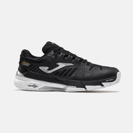 Joma TCSLAS2601C Slam Classic Unisex Padel Ve Toprak Kort Tenis Ayakkabısı Siyah 