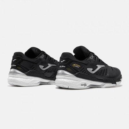 Joma TCSLAS2601C Slam Classic Unisex Padel Ve Toprak Kort Tenis Ayakkabısı Siyah 
