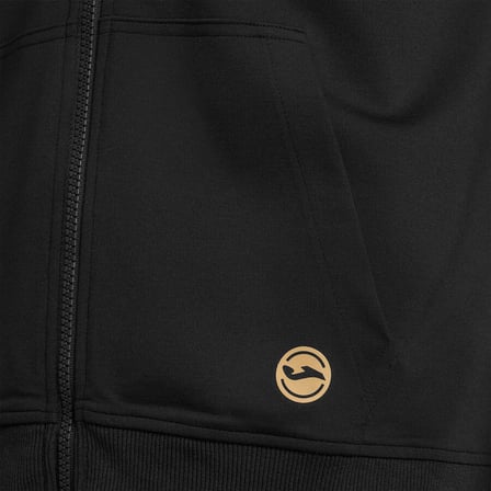 Joma Indoor Gym Zıp-Up Hoodie Black Erkek Kapüşonlu Siyah Sweatshirt Ceket 104823.100