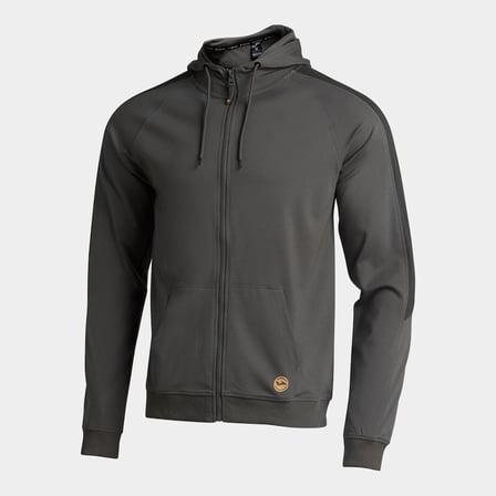 Joma Indoor Gym Zıp-Up Hoodie Dark Gray Erkek Kapüşonlu Gri Sweatshirt Ceket 104823.171