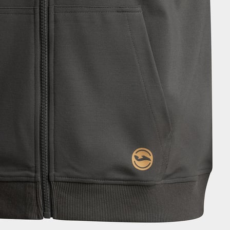 Joma Indoor Gym Zıp-Up Hoodie Dark Gray Erkek Kapüşonlu Gri Sweatshirt Ceket 104823.171