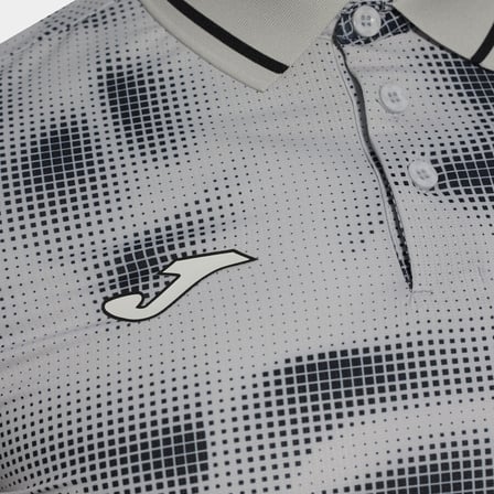 Joma 104826.250 Smash Erkek Tenis Polo Tişörtü Gri