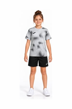 Joma 500935.250 Çocuk Tişört Şort Takımı Beyaz