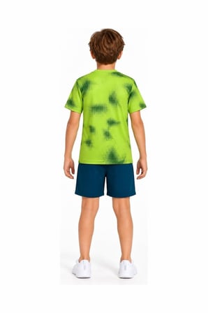 Joma 500935.427 Çocuk Tişört Şort Takımı Lime