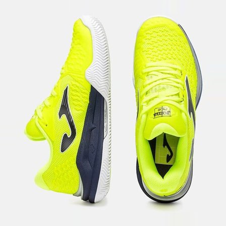 Joma TACEW2609AC Ace Sert & Toprak Kort Erkek Tenis Ayakkabısı - Neon Sarı/Siyah