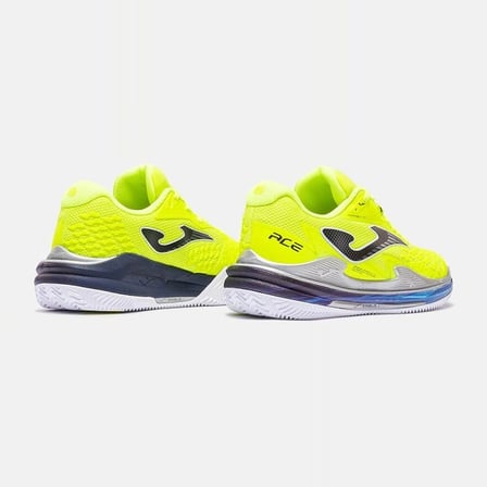 Joma TACEW2609AC Ace Sert & Toprak Kort Erkek Tenis Ayakkabısı - Neon Sarı/Siyah