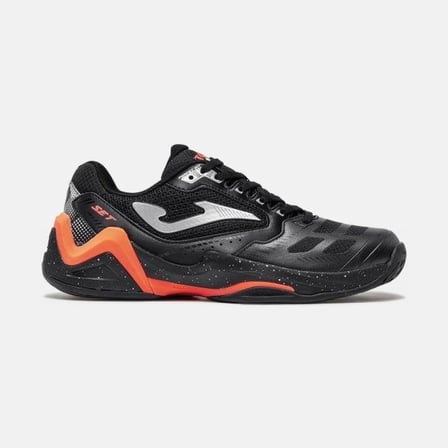 Joma TSETW2601C Set Toprak Kort Erkek Tenis Ayakkabısı Siyah