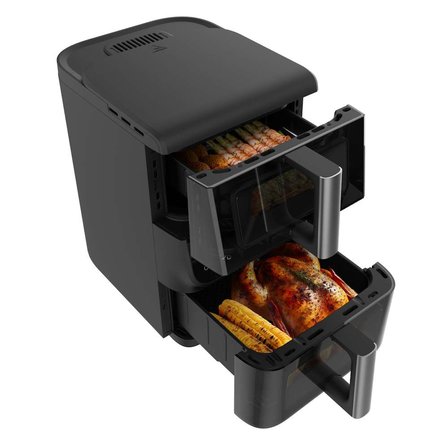 Cecotec Cecofry DuoLevel 10000 DuoSize Window Çift Hazneli Airfryer Fritöz