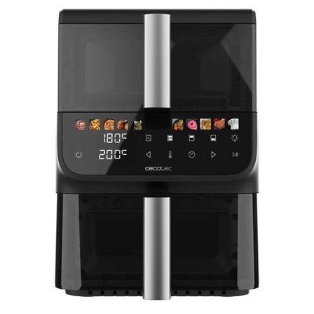 Cecotec Cecofry DuoLevel 10000 DuoSize Window Çift Hazneli Airfryer Fritöz