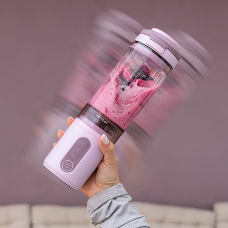 Power Titanium Shake2Go Lagoon Taşınabilir Kişisel Blender – 180 W Güç, 11.1 V Batarya, 600 ml Çıkarılabilir Hazne, 3 Otomatik Program, BPA İçermeyen Kompakt Tasarım