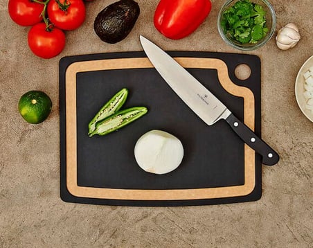 Epicurean EPI 003-15110201 Gurme Serisi Siyah Kesme Tahtası 37x29cm