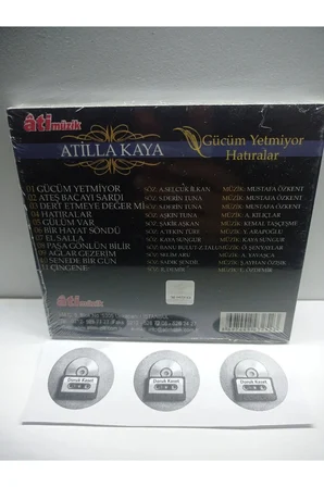 ATİLLA KAYA HATİRALAR GUCUM YETMİYOR ALBUM