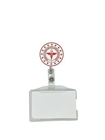 Sağlık Bakanlığı Temalı Yoyo Kartlık Yoyo Yaka Kartlığı